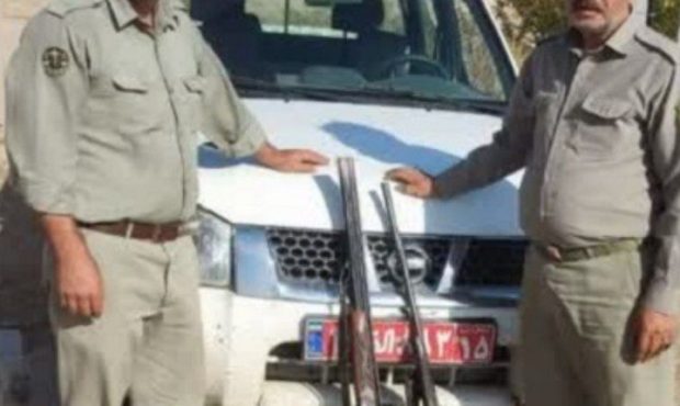شکارچیان غیر مجاز درچنگال محیط بانان مناطق حفاظت شده مراغه