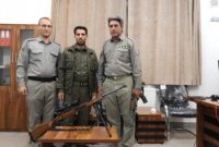دستگیری شکارچی غیر مجاز در داخل پارک ملی ارسباران