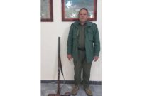 دستگیری شکارچی قبل از اقدام به شکار در اهر