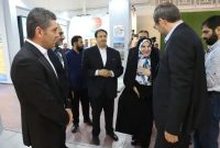 بازدید مشاور رئیس‌جمهور، از غرفه منطقه آزاد ماکو در نمایشگاه بین‌المللی حمل‌ونقل و لجستیک