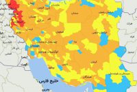 تبریز نارنجی شد / رنگبندی جدید شهرهای آذربایجان شرقی