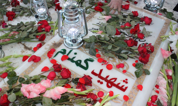 پیکر مطهر سه شهید گمنام وارد تبریز شد