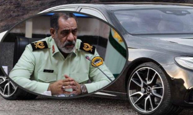 خودروی بنز قاچاق در”تبریز” کشف شد