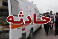تصادف مرگبار در جاده میانه به کاغذ کنان با یک کشته و ۴ مصدوم