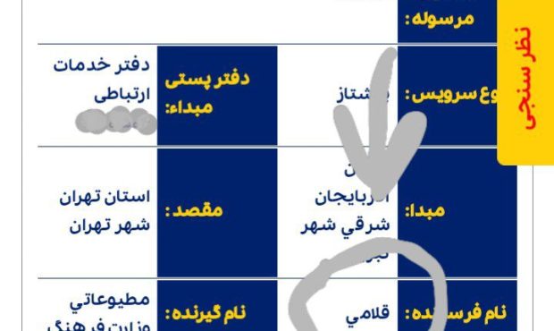 اشتباه تایپی عجیب در دفتر پیشخوان دولت تبریز+عکس