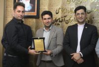 کسب رتبه برتر انجمن فوتبال کارگری استان