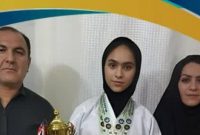 پدر پلیس فداکار سمند زیرپایش را فروخت تا دخترش در امارات ۳ مدال طلا بگیرد