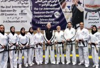حضور تکواندوکاران آذربایجان شرقی در اولین دوره بین المللی داوری تکواندوITF
