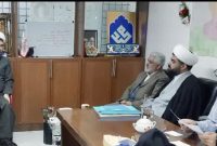 حضور نماینده رییس هیئت امناى ستاد توسعه و بازسازى عتبات عالیات تبریز در محل ستاد تبریز