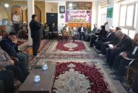 بررسی راههای جذب مشارکت مردم در طرح کاشی حرم در جلسه شورای فرهنگ عمومی بستان آباد