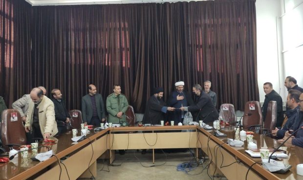 مراسم تودیع و معارفه مسئول سازمان بسیج مهندسین کشاورزی  ومنابع طبیعی شهرستان مرند