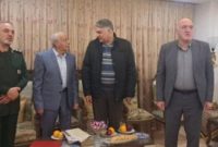 دیدار رئیس هیئت پزشکی ورزشی آذربایجان شرقی با پیشکسوت تنیس روی میز در طرح «یاد یاران»