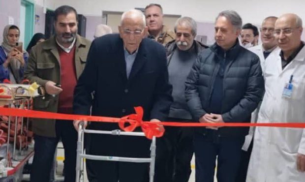 انجام اولین عمل آنژیوگرافی در بیمارستان کودکان زهرا مردانی آذری