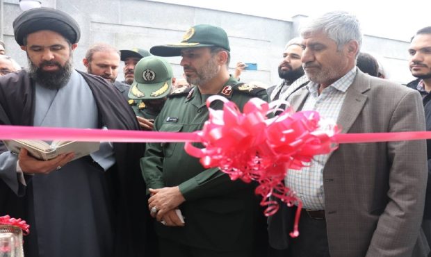 افتتاح ۵ طرح عمرانی و فرهنگی سپاه در ساوجبلاغ به مناسبت دهه فجر