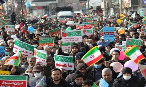 برگزاری راهپیمایی یوم الله ۲۲ بهمن در البرز