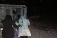 انتقال مادر باردار هشترودی به بیمارستان
