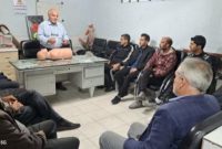 کارگاه احیای قلبی ریوی و مغزی در ورزشگاه توحید عباسی برگزار