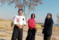 نعمتی نائب رئیس گنگ توان بانوان شهرستان جلفا و منطقه آزاد  شد