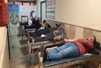 اهدای خون مردم شبستر در روز جهانی مقاومت
