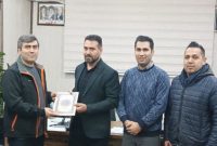 میرداود میرقاسمی  سرپرست جدید هیئت ووشو شهرستان مرند  شد.