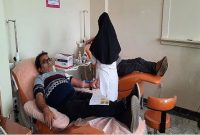 مردم مرند با اهدای خون به پویش «عمل صالح ماندگار» پیوستند